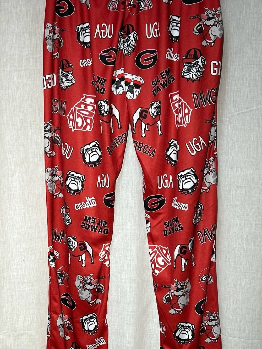 University of Georgia Red Bulldogs Pajama Pants size XXL